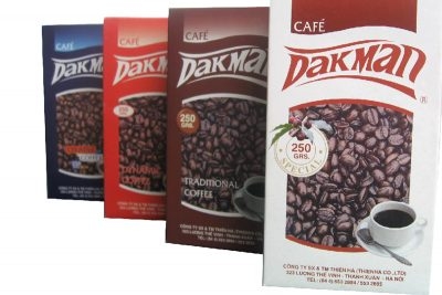 Thiết kế sản xuất bao bì cafe Dakman