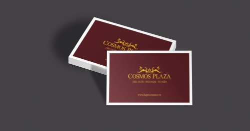 Bộ ấn phẩm văn phòng – Trung tâm tiệc cưới Cosmos Plaza
