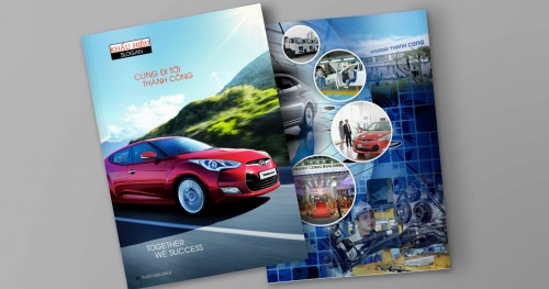 Các ấn phẩm truyền thông thương hiệu – Hyundai