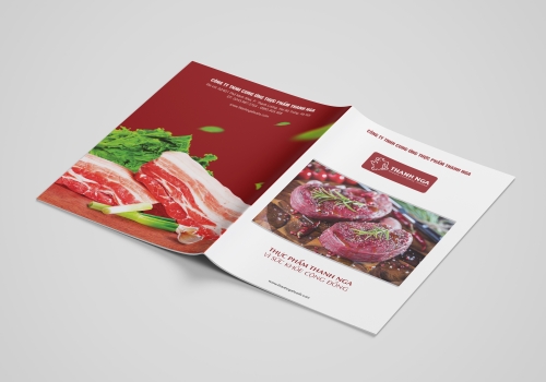 Thiết kế, in ấn ấn phẩm - Thanh Nga Food