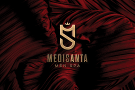 Thiết kế bộ Nhận diện Thương hiệu MEDISANTA - Men Spa